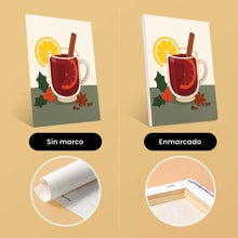 Cargar imagen en el visor de la galería, Mini Pintar por números 15x20cm (6 piezas) - Bebidas Reconfortantes de Invierno