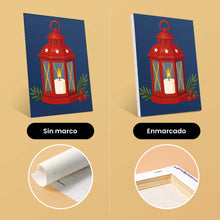 Cargar imagen en el visor de la galería, Mini Pintar por números 15x20cm (6 piezas) - Tradiciones Navideñas
