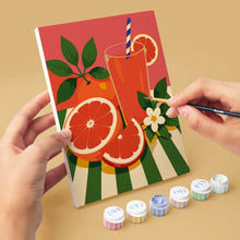 Cargar imagen en el visor de la galería, Mini Serie Pintar por números 15x20cm (6 piezas) - Colección Mesa Italiana