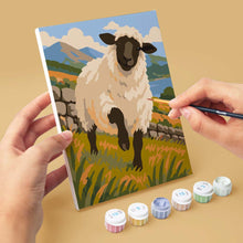 Cargar imagen en el visor de la galería, Mini Serie Pintar por números 15x20cm (6 piezas) - Animales de Escocia