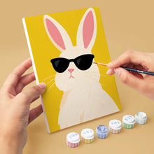 Cargar imagen en el visor de la galería, Mini Serie Pintar por números 15x20cm (6 piezas) - Animales Cool