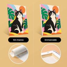 Cargar imagen en el visor de la galería, Mini Serie Pintar por números 15x20cm (6 piezas) - Gatos Marchosos