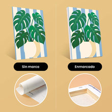 Cargar imagen en el visor de la galería, Mini Serie Pintar por números 15x20cm (6 piezas) - Plantas en Maceta