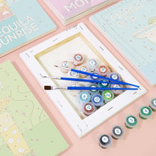 Cargar imagen en el visor de la galería, Mini Pintar por números 15x20cm (6 piezas) - Cócteles Famosos