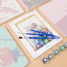 Cargar imagen en el visor de la galería, Mini Pintar por números 15x20cm (6 piezas) - Carteles de Cócteles Elegantes