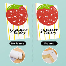 Cargar imagen en el visor de la galería, Mini Pintar por números 15x20cm (6 piezas) - Ilustraciones de Frutas de Verano