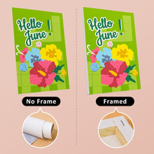 Cargar imagen en el visor de la galería, Mini Pintar por números 15x20cm (6 piezas) - Buenas Vibras Verano