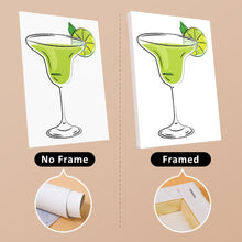 Cargar imagen en el visor de la galería, Mini Pintar por números 15x20cm (6 piezas) - Cócteles Clásicos