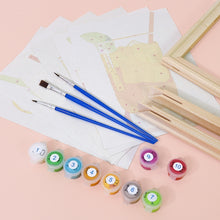 Cargar imagen en el visor de la galería, Mini Pintar por números 15x20cm (6 piezas) - Cócteles de Verano Vibrantes