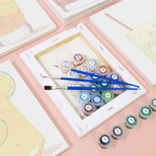 Cargar imagen en el visor de la galería, Mini Pintar por números 15x20cm (6 piezas) - Cócteles de Verano Vibrantes