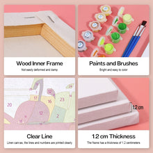 Cargar imagen en el visor de la galería, Mini Pintar por números 15x20cm (6 piezas) - Cócteles de Verano Vibrantes