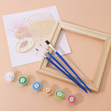 Cargar imagen en el visor de la galería, Mini Pintar por números 15x15cm (6 piezas) - Zumos Saludables