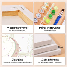 Cargar imagen en el visor de la galería, Mini Pintar por números 15x15cm (6 piezas) - Zumos Saludables