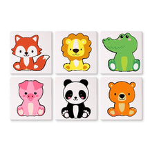 Cargar imagen en el visor de la galería, Pintura por números – Juego de 6 lienzos | Personajes de Animales Tiernos Figured'Art