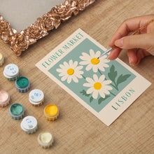 Cargar imagen en el visor de la galería, Mini Pintar por números con marco - Mercado de flores - Lisboa
