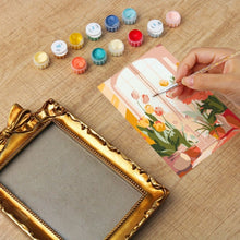 Cargar imagen en el visor de la galería, Mini Pintar por números con marco - Ventana de primavera