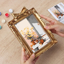 Cargar imagen en el visor de la galería, Mini Pintar por números con marco - Patio en flor