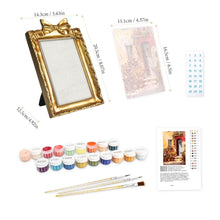 Cargar imagen en el visor de la galería, Mini Pintar por números con marco - Patio de terracota