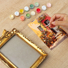 Cargar imagen en el visor de la galería, Mini Pintar por números con marco - Patio de terracota
