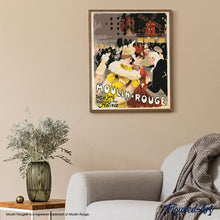 Cargar imagen en el visor de la galería, Cartel Moulin Rouge - La dama de amarillo