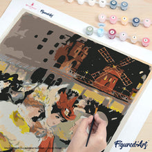 Cargar imagen en el visor de la galería, Cartel Moulin Rouge - La dama de amarillo