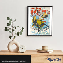 Cargar imagen en el visor de la galería, Cartel Moulin Rouge - París que baila