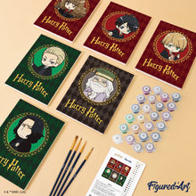 Cargar imagen en el visor de la galería, Mini Pintar por números 15x20cm (6 piezas) - Retratos de Harry Potter