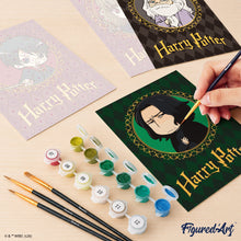 Cargar imagen en el visor de la galería, Mini Pintar por números 15x20cm (6 piezas) - Retratos de Harry Potter