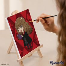 Cargar imagen en el visor de la galería, Mini Pintar por números 15x20cm (6 piezas) - El Trío de Gryffindor de Harry Potter