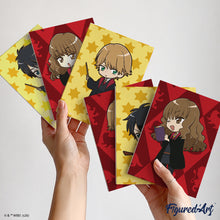 Cargar imagen en el visor de la galería, Mini Pintar por números 15x20cm (6 piezas) - El Trío de Gryffindor de Harry Potter