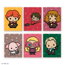 Cargar imagen en el visor de la galería, Mini Pintar por números 15x20cm (6 piezas) - Colección Chibi de Harry Potter Figured'Art