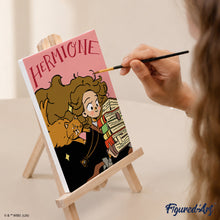 Cargar imagen en el visor de la galería, Mini Pintar por números 15x20cm (6 piezas) - Harry Potter - Academia de Magia