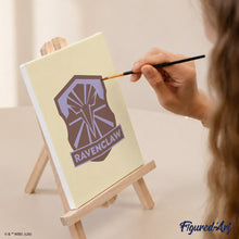 Cargar imagen en el visor de la galería, Mini Pintar por números 15x20cm (6 piezas) - Las casas de Harry Potter