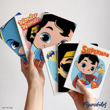 Cargar imagen en el visor de la galería, Mini Serie Pintar por números 15x20cm (6 piezas) - Justice League - Más Tierna que Nunca