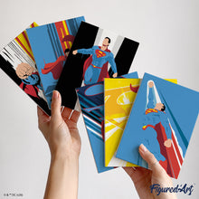 Cargar imagen en el visor de la galería, Mini Serie Pintar por números 15x20cm (6 piezas) - Los poderes de Superman
