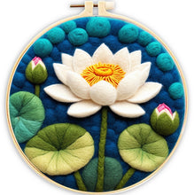 Cargar imagen en el visor de la galería, Kit de needle felting - Nenúfar