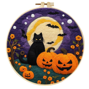 Kit de needle felting - Noche de Halloween