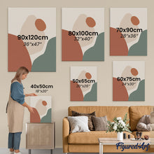 Cargar imagen en el visor de la galería, Pintar Por Números - Delante De Sillas Blancas - Figuredart - Flores Paisajes