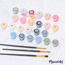 Cargar imagen en el visor de la galería, Pintar Por Números - Flamencos - Figuredart - Animales