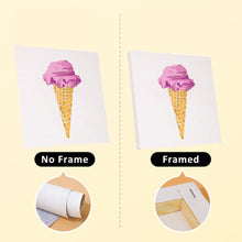 Cargar imagen en el visor de la galería, Mini Pintar por números 15x15cm (6 piezas) - Serie Postres Dulces 3