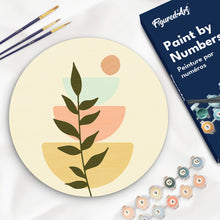 Cargar imagen en el visor de la galería, Pintar por Números en Disco de Madera - Planta 2