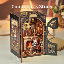 Cargar imagen en el visor de la galería, Book Nook - Estudio del Conde Gato