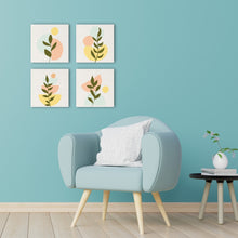 Cargar imagen en el visor de la galería, Mini Pintura por Números 20x20cm con bastidor Planta 2