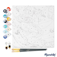 Cargar imagen en el visor de la galería, Mini Pintura por Números 20x20cm con bastidor - Póster Deportivo de Rugby