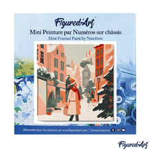 Cargar imagen en el visor de la galería, Mini Pintura por Números 20x20cm con bastidor - Compras invernales