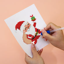 Cargar imagen en el visor de la galería, Mini Diamond Painting 15x20cm (6 piezas) - Navidad Festiva