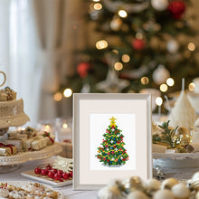 Cargar imagen en el visor de la galería, Mini Diamond Painting 15x20cm (6 piezas) - Navidad Festiva