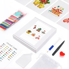 Cargar imagen en el visor de la galería, Mini Diamond Painting 15x20cm (6 piezas) - Clásicos de Navidad