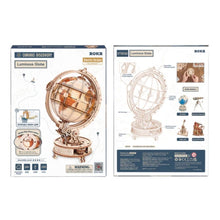 Cargar imagen en el visor de la galería, Puzzle 3D - Globo terráqueo luminoso