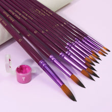 Cargar imagen en el visor de la galería, Accesorios para Pintar por Números - Set de 12 pinceles Figured'Art